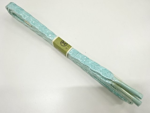 JAPANESE KIMONO / UNUSED HAND-TIED OBIJIME